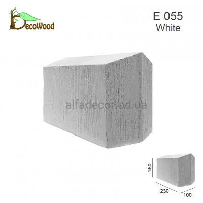 Стикувальний елемент E 055 classic білий DecoWood купити в Одесі