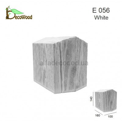 Стыковочный элемент E 056 classic белый DecoWood купить в Одессе