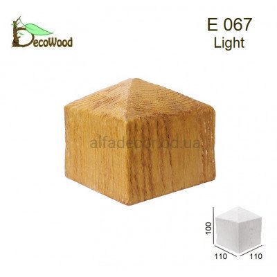 Стыковочный элемент E 067 classic дуб светлый DecoWood купить в Одессе