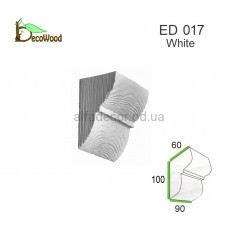 Консоль балки Модерн ED 017 classic біла 6х9 DecoWood