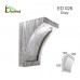 Консоль балки Модерн ED 026 classic дуб седой 12х12 DecoWood купить в Одессе