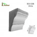 Консоль балки Модерн ED 035 classic біла 19х13 DecoWood купити в Одесі