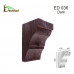 Консоль балки Модерн ED 036 classic дуб темный 12х12 DecoWood купить в Одессе