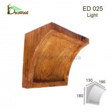 Консоль балки Модерн ED 025 classic дуб світлий 19х13 DecoWood