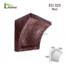 Консоль балки Модерн ED 025 classic дуб червоний 19х13 DecoWood