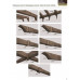 Консоль Рустик EQ 017 classic белая 6х9 DecoWood купить в Одессе