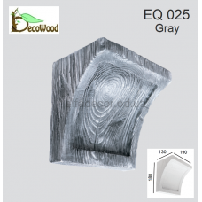 Консоль Рустик EQ 025 classic дуб седой 19х13 DecoWood