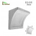 Консоль Рустик EQ 025 classic белая 19х13 DecoWood купить в Одессе