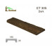 Панель Рустик ET 305 (2м) classic дуб темний 19х3,5 DecoWood купити в Одесі