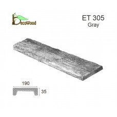  Панель Рустик ET 305 (3м) classic дуб сивий 19х3,5 DecoWood