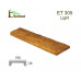 Панель Рустик ET 305 (2м) classic светлый 19х3,5 DecoWood купить в Одессе