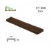 Панель Рустик ET 306 (2м) classic дуб темний 12х3,5 DecoWood купити в Одесі
