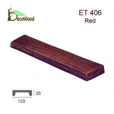 Панель Модерн ET 406 (3м) classic дуб червоний 12х3,5 DecoWood