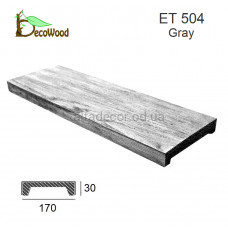 Панель Модерн ET 504 (3м) classic дуб сивий 17х3 DecoWood