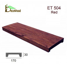Панель Модерн ET 504 (3м) classic дуб червоний 17х3 DecoWood
