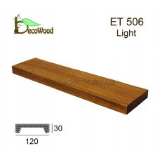 Панель Модерн ET 506 (2м) classic дуб светлый 12х3 DecoWood
