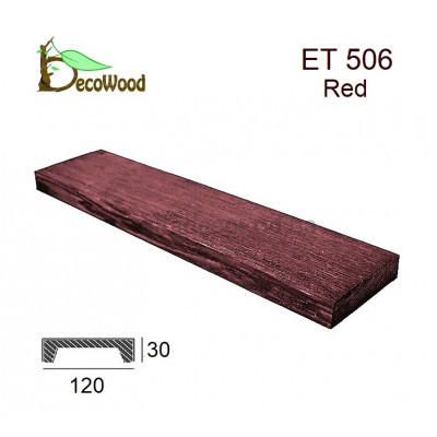 Панель Модерн ET 506 (3м) classic дуб красный 12х3 DecoWood купить в Одессе