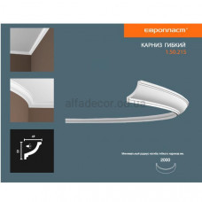 Карниз(плінтус) гнучкий для підсвічування Європласт 1.50.215 Flex Карниз(плінтус) гнучкий для підсвічування Європласт 1.50.215 Flex
