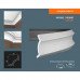 Карниз(плинтус) гибкий гладкий Европласт 1.50.264 Flex купить в Одессе