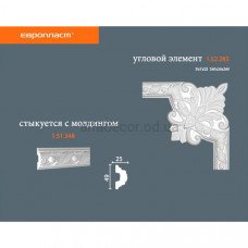 Угловой элемент Европласт 1.52.283