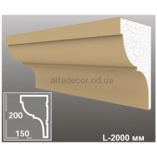 Карниз фасадный K-06 AlfaDecor