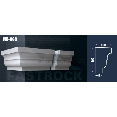 Молдинг Fastrock МЛ-069 купить в Одессе