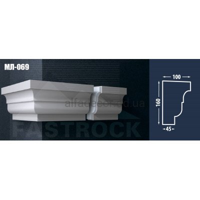 Молдинг Fastrock МЛ-069 купити в Одесі