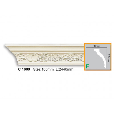 Карниз Gaudi Decor C 1009 (2.44м) купить в Одессе