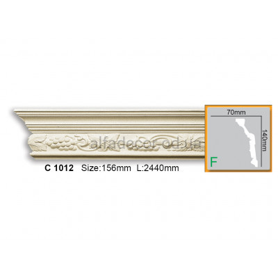 Карниз гибкий Gaudi Decor C 1012 (2.44м) купить в Одессе