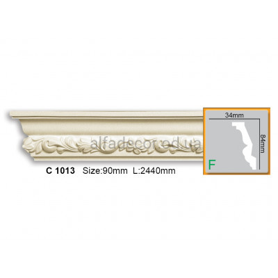 Карниз Gaudi Decor C 1013 (2.44м) купити в Одесі