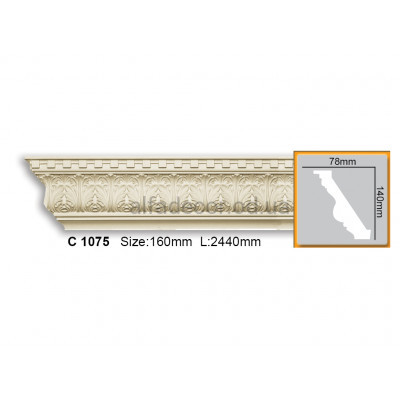 Карниз Gaudi Decor C 1075 (2.44м) купить в Одессе