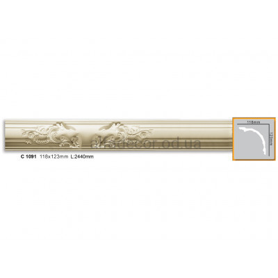 Карниз Gaudi Decor C 1091 (2.44м) купити в Одесі