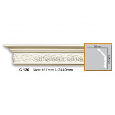 Карниз гнучкий Gaudi Decor C 126 (2.44м)