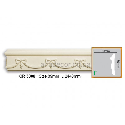 Молдинг Gaudi Decor CR 3008 (2.44м) купить в Одессе
