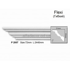 Карниз поліуретановий гнучкий Gaudi Decor P 2007 Flexi (2.44м)