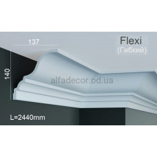 Карниз поліуретановий гнучкий Gaudi Decor P 2011 Flexi (2.44м)