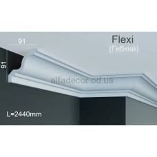 Карниз поліуретановий гнучкий Gaudi Decor P 2055 Flexi (2.44м)