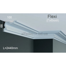 Карниз поліуретановий гнучкий Gaudi Decor P 2056 Flexi (2.44м) Карниз поліуретановий гнучкий Gaudi Decor P 2056 Flexi (2.44м)