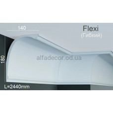 Карниз поліуретановий гнучкий Gaudi Decor P 888 Flexi (2.44м)