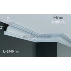 Карниз полиуретановый гибкий Gaudi Decor P 201 Flexi (2.44м)