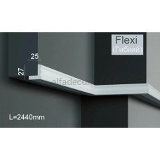 Карниз(молдинг) кутовий гнучкий Gaudi Decor P 2012 Flexi (2.44м)