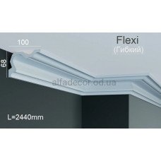 Карниз поліуретановий гнучкий Gaudi Decor P 2056 Flexi (2.44м)