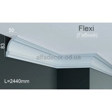 Карниз поліуретановий гнучкий Gaudi Decor P 2057 Flexi (2.44м)