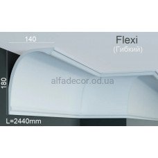 Карниз поліуретановий гнучкий Gaudi Decor P 888 Flexi (2.44м)