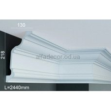 Карниз полиуретановый потолочный Gaudi Decor P 132 (2.44м)