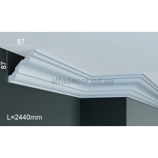 Карниз поліуретановий стельовий Gaudi Decor P 2008 (2.44м) Карниз поліуретановий стельовий Gaudi Decor P 2008 (2.44м)