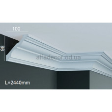 Карниз полиуретановый потолочный Gaudi Decor P 202 (2.44м)