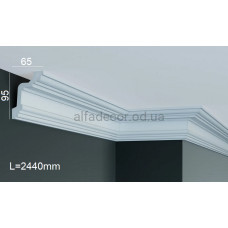 Карниз поліуретановий стельовий Gaudi Decor P 2048 (2.44м) Карниз поліуретановий стельовий Gaudi Decor P 2048 (2.44м)