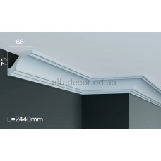 Карниз поліуретановий стельовий Gaudi Decor P 207 (2.44м) Карниз поліуретановий стельовий Gaudi Decor P 207 (2.44м)