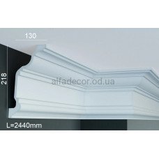 Карниз полиуретановый потолочный Gaudi Decor P 132 (2.44м)